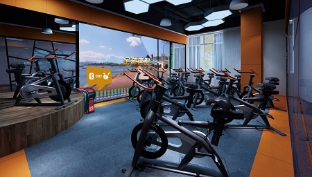 智能健身房|看智能单车设备如何玩转健身房！
